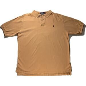 Polo Ralph Lauren Men's XL Orange T-Shirt Short Sleeve Cotton Classic Tee